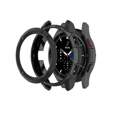 Galaxy Watch 4經典邊框環保護殼 46mm, 黑色