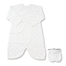 babybear 孩童星星點點蝴蝶衣+手套