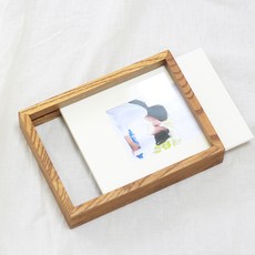 Bless Frame 木質相框, 栓木原木附卡紙款, 1個