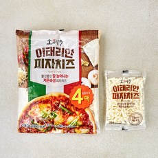 소와나무 쫄깃한 저온숙성 이태리안 피자치즈 멀티팩, 70g, 1개, 4개입
