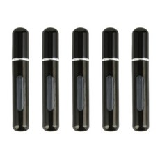 향수 스킨 로션 공병 8ml, 5개, 블랙