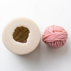 털뭉치 캔들 실리콘 몰드 1구 중 2p