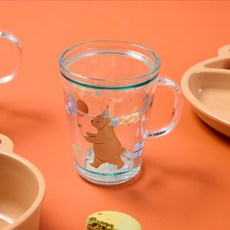 모던하우스 파티베어 넓은 핸들워터 텀블러 곰 260ml, 1개, 혼합색상