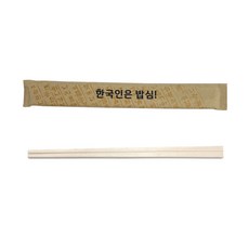 Kraft Bapsim 白楊木筷子, 500個, 1入