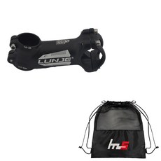 나야스타일 자전거 스템 90 x 31.8 mm + 전용 파우치 세트 CYYP-81-3PU, 블랙(스템), 1세트