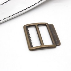 동대문단추왕 톱니 버클 내경 18mm, 12개, 엔틱골드