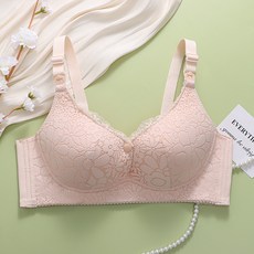 Alleophom 花朵蕾絲哺乳內衣