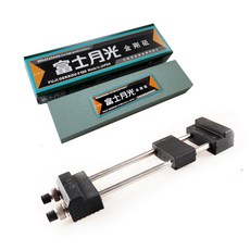 ZEUS Fuji Gecko 磨石 180 粒度 + 橡膠油石支架套組, 1組