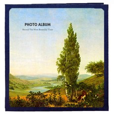 Allode 擁抱自然風光黏貼式相簿 01 戀人之愛, 黑色, 20張