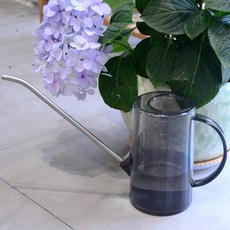 不鏽鋼澆水壺 藍色, 1個