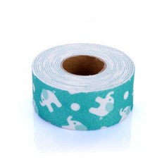 오체어스 곰팡이 방지 패턴 슬림 롤 테이프 코끼리, 4개