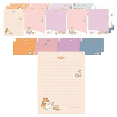 [From&To] Mingggo 角色信紙組 FL115 (信紙16張+信封8個), 16張, 混色