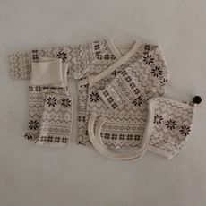 피카부 신생아용 도톰 마스 배냇 3종 세트