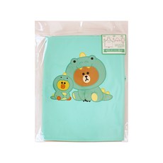 STUDIO EIGHT Line Friends孩童美術用圍裙+袖套+頭巾組