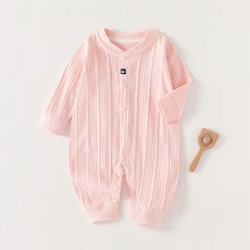 베베니즈 신생아용 미니왕관 순면 파스텔 긴팔우주복