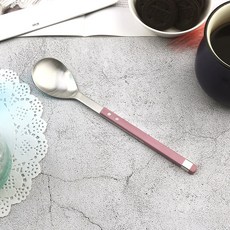 보겐 국산 스퀘어 솔렌 커트러리 디너스푼, 모브, 1개