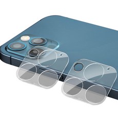 커버72 포스글래스 아이폰 갤럭시 카메라 렌즈 보호 강화유리 필름 2p 세트, 1세트