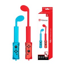 겜맥 닌텐도 스위치 조이콘 골프채 네온, 1개, NS JOYCON GOLF CLUB