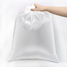 생활미소 분리수거 평판 비닐봉투 투명, 100개, 30L