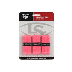 LOUISVILLE Slugger LS PRIME BAT GRIP 握把布3件組 LZ1101TPK, 粉紅色, 1組