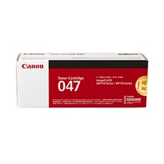 Canon 佳能 原廠碳粉匣 CRG-047, 黑色, 1個