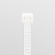 soltop 電線整理束線帶, 100個, 白色