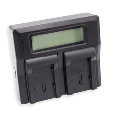 CUBEMOA Canon BP808 BP828 相容雙槽快速充電器, CU-C26, 1個