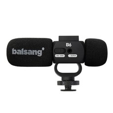 balsang 槍型麥克風 B6 黑色