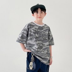 베리클로젯 주니어 남아 원스 카모 키즈 유아 반팔 티셔츠