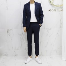 아도르클래식 남성용 포멀 봄 가을 겨울 캐주얼 수트 결혼식 빅사이즈 정장세트
