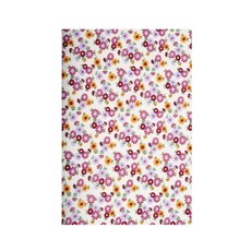 Derhappy 雙面印花防水布料, Flower Wine, 1入