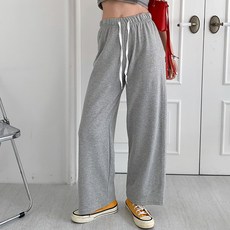 라라온 여성용 밴딩 일자 면 긴바지 TSP1003