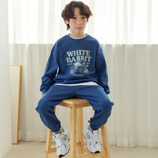 vavkids 童款Disco英文字母印花長袖上衣+長褲組