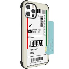 JUST4YOU 보딩 방탄콤보 카드 휴대폰 케이스