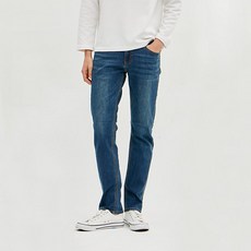 jambangee 男式基本水洗緊身長褲 IG DB JM1DIG901-DB