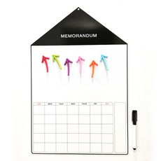 Life Sweet冰箱磁鐵月曆月曆表+磁吸筆+迷你箭頭 6種組