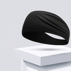 ELVEO 高級機能性運動髮帶, 3個, 黑色