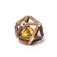 開放空間matatabi木魔球中間, 混合顏色, 1個