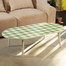 시그니처 라운드 테이블, 그린 체크 패턴