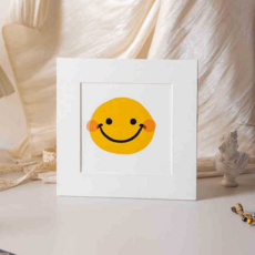 Silver Zero 泡棉板相框 10入 + 立架支架組, 1套, 米色