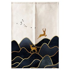 Vinterior 山景隔間門簾 雙開式, 07