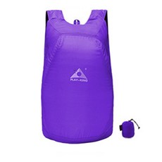 PLAY-KING 攜帶式輕便背包 S號, 淺紫色