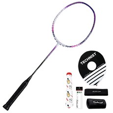 테크니스트 배드민턴 라켓 4U 유니크패키지, 1개, SPEAR 94 GAME