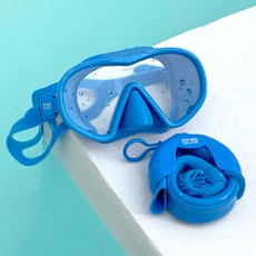 GTS浮潛面罩設備組, 鈷藍色