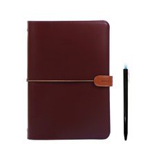 KKOMKKOMI 2022巧克力6球日記+圓珠筆套組, 酒巧克力（日記本），隨機發貨（圓珠筆）