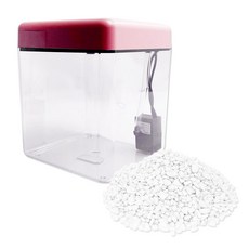 Aquatera LED一體式室內魚缸+裝飾石組 DAL25 白色, 粉色（魚缸）