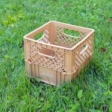 스노우아울 밀크 박스 바스켓, 브라운