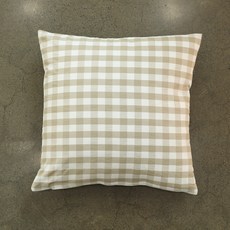 이코니하우스[커버]미디움 체크 쿠션