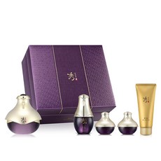 Sooryehan 秀雅韓 天蔘桑黃眼霜 30ml+10ml+精華液+面霜+天蔘金典活妍洗面乳組, 1組