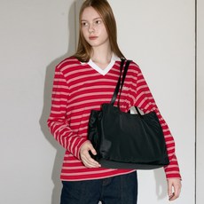 JILL STUART Murch 尼龍背帶肩背包, 黑色, 1個